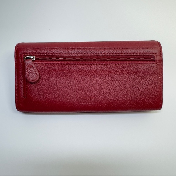 GIANI BERNINI Pebble Leather Receipt Wallet - Picture 2 of 8